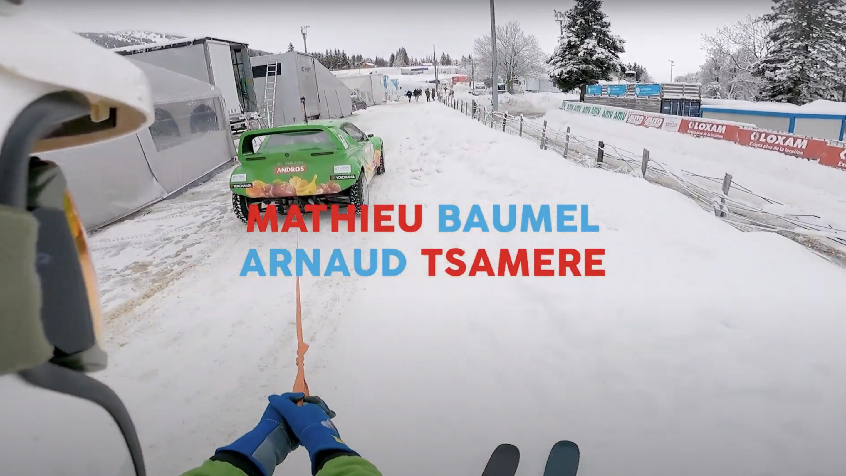 Trophée Andros avec Mathieu Baumel et Arnaud Tsamere