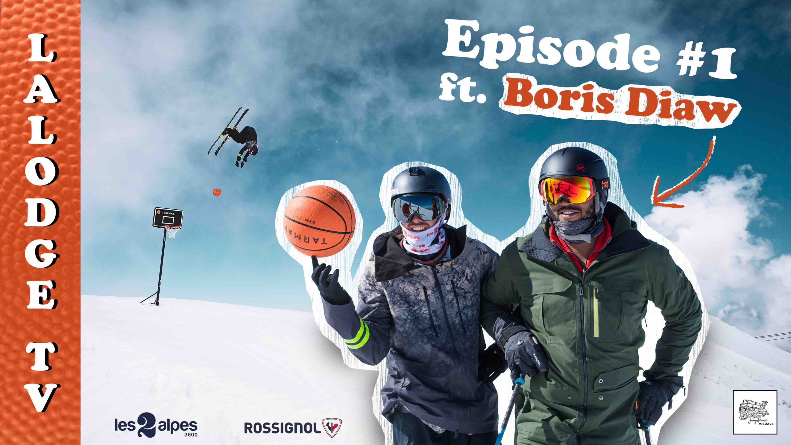 Lalodge TV Basket avec Boris Diaw NBA et Hugo Laugier Freeski