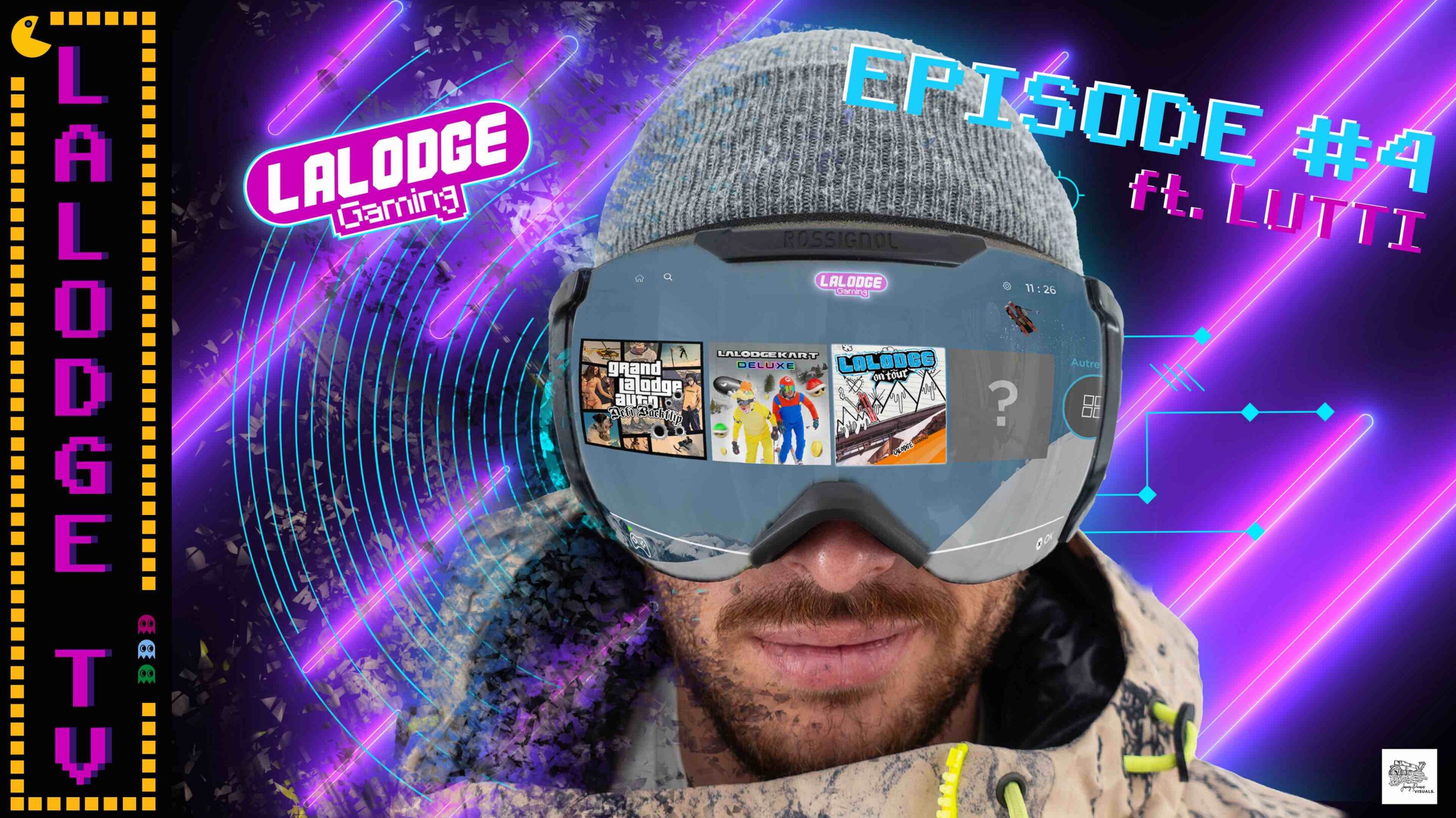 Webisode Lalodge TV avec le Streamer professionnel Lutti