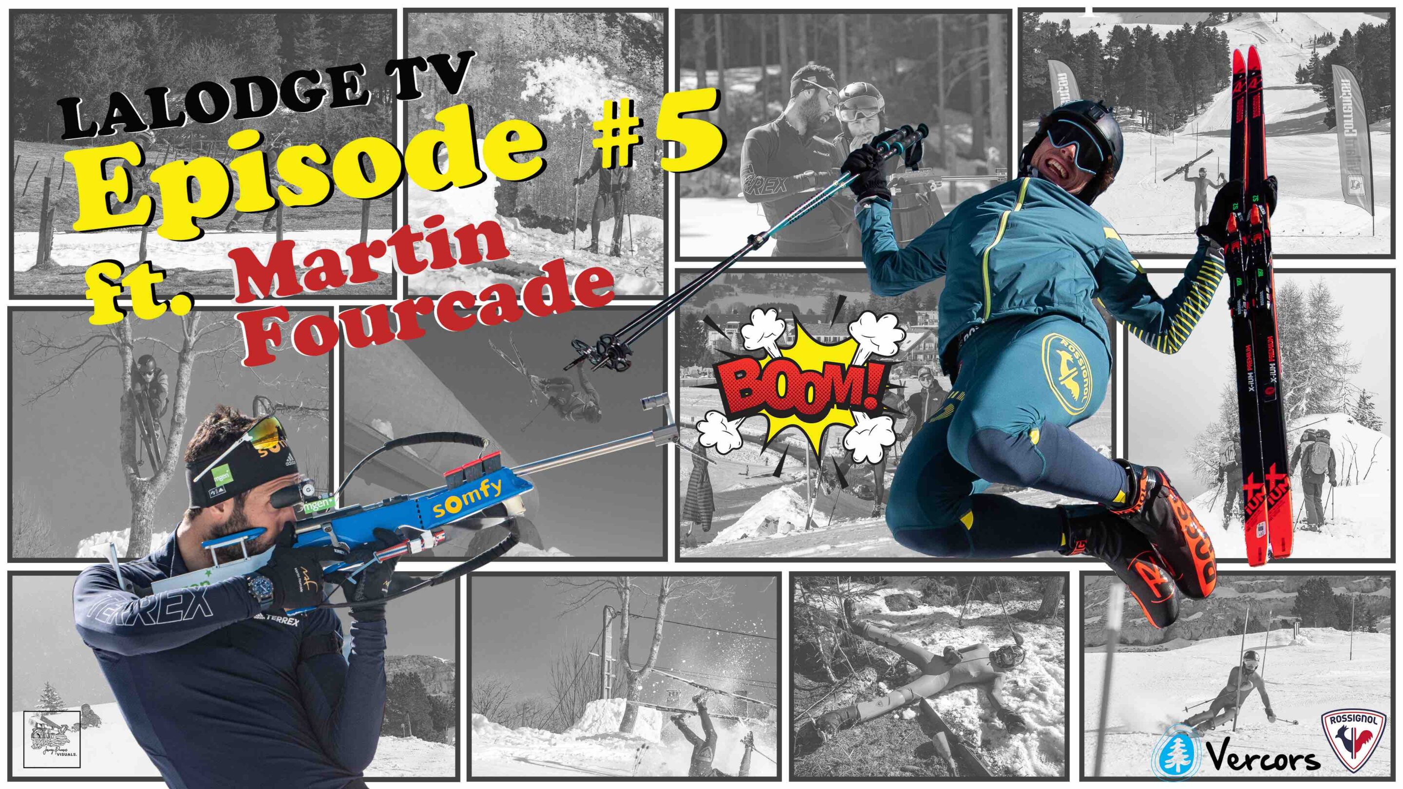 Lalodge TV webisode avec le biathlète Martin Fourcade